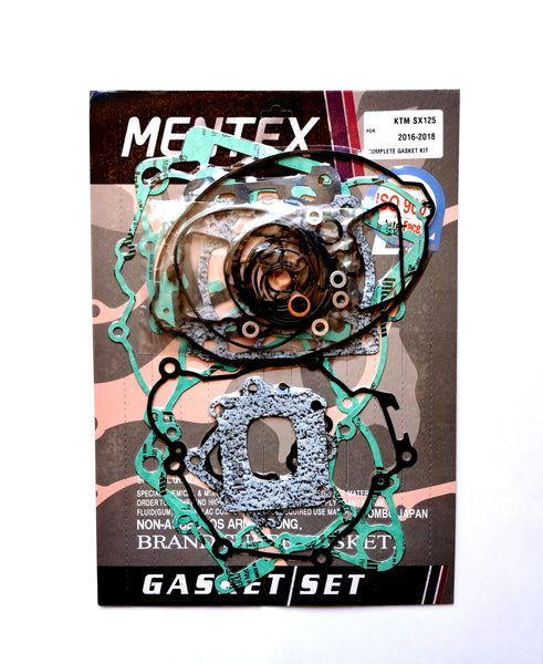KTM SX144/150 Complete Gasket Set. Mentex