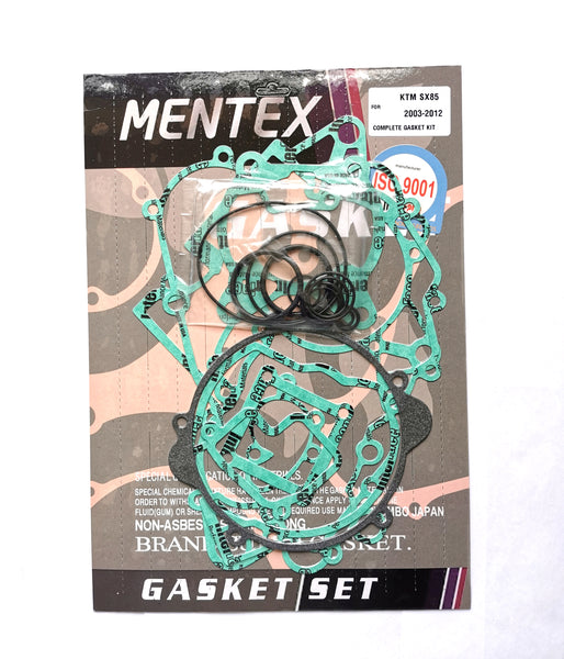 KTM SX85 Complete gasket set. Mentex